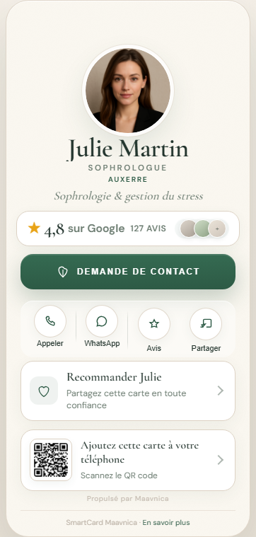 SmartCard — Bien-être