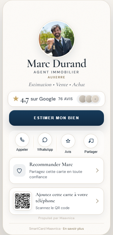 SmartCard — Immobilier